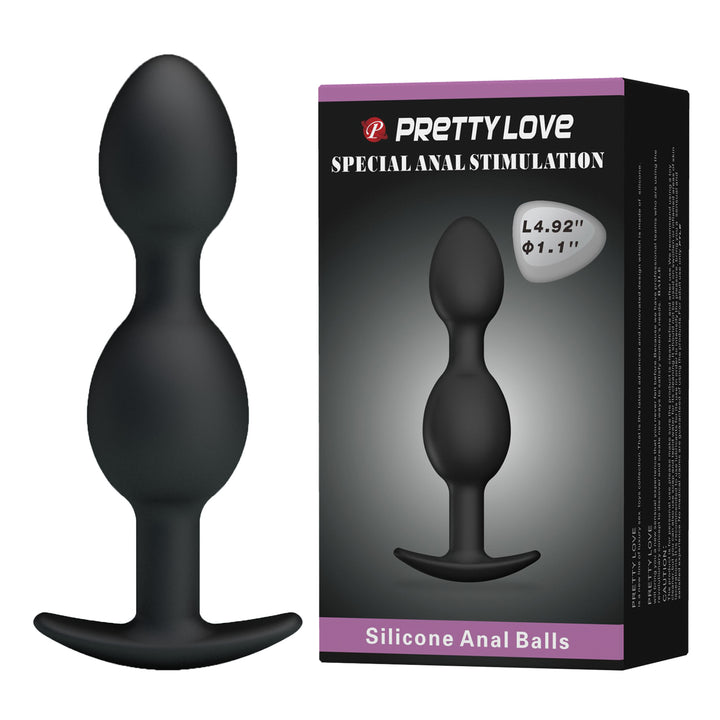 Pretty Love Heavy Weighted Balls Butt Plug