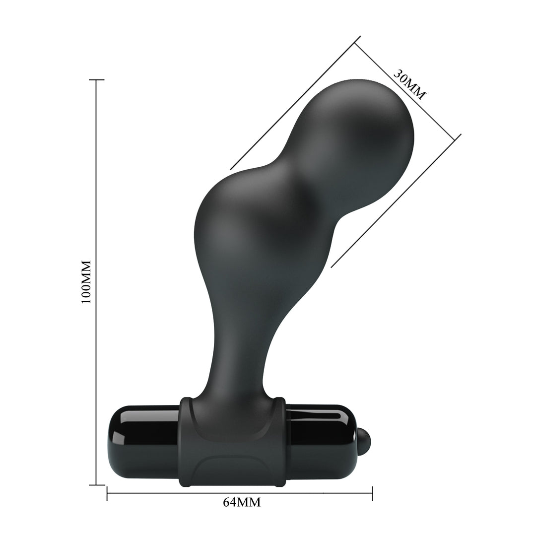 Mr Play Super Powerful Vibrating Silicone Anal Plug