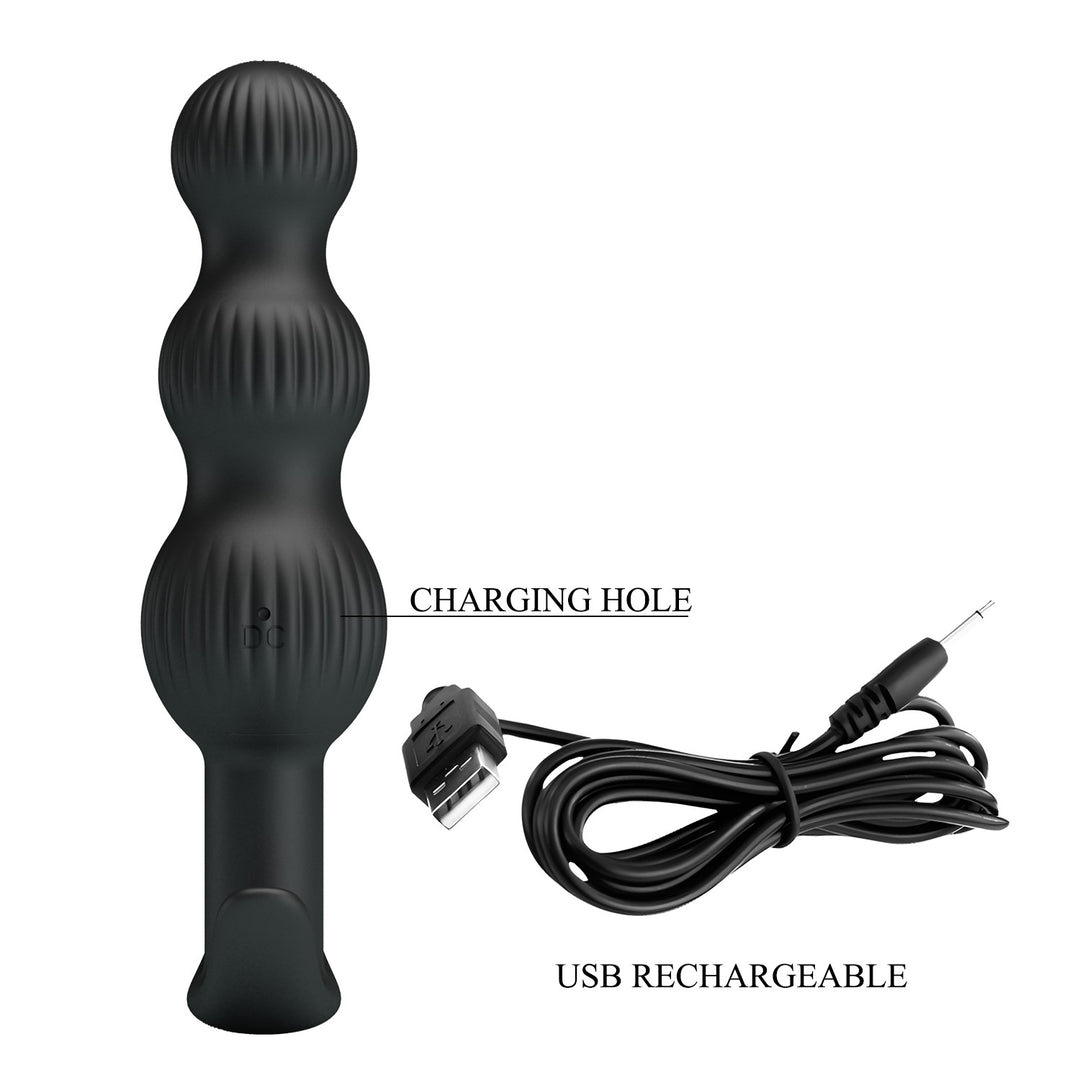 Pretty Love Sidney Rechargeable Vibrating Butt Plug