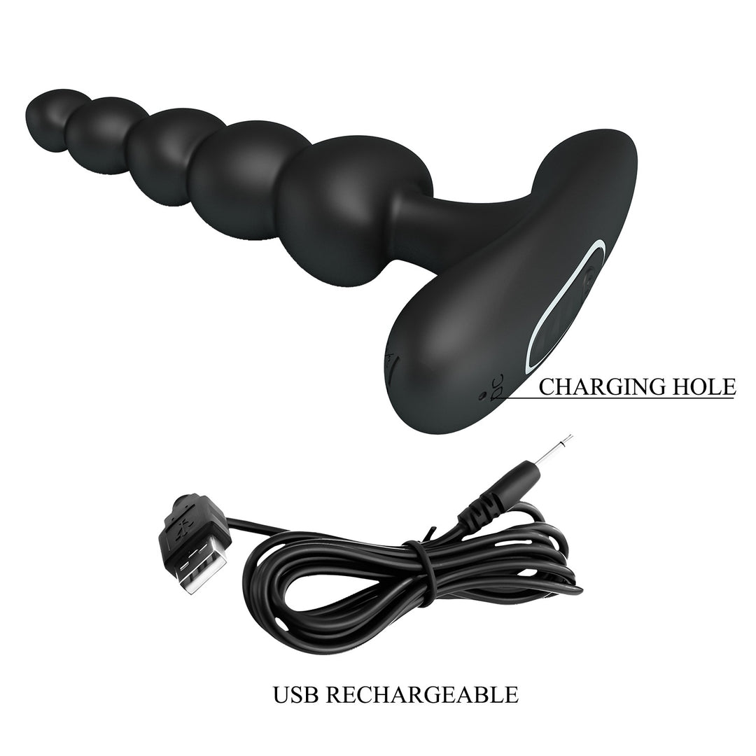 Pretty Love Corban Rechargeable Vibrating Butt Plug