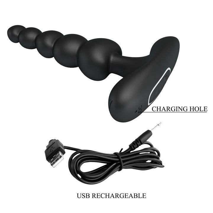 Pretty Love Corban Rechargeable Vibrating Butt Plug