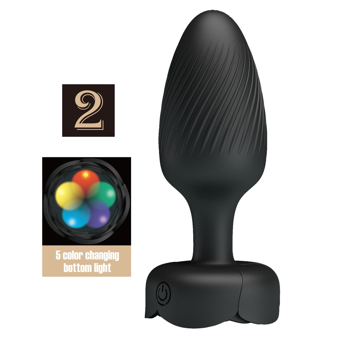 Pretty Love Varian 2 Rechargeable LED Light Butt Plug - Butt Plug - Australia - Sexy Devil