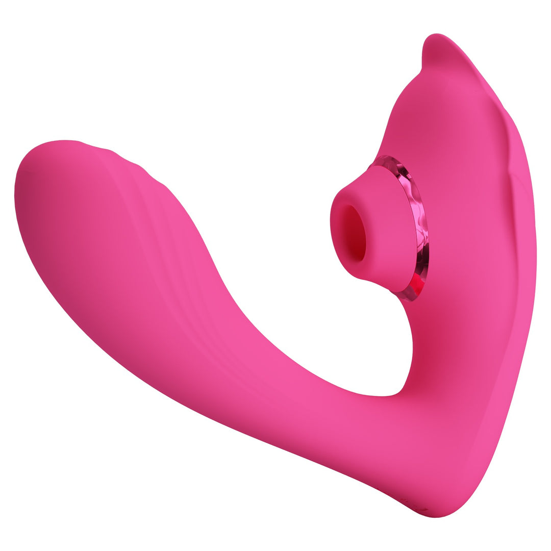 Pretty Love Nemo Rechargeable Vibrator with Clitoral Stimulator