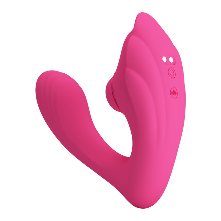 Pretty Love Nemo Rechargeable Vibrator with Clitoral Stimulator