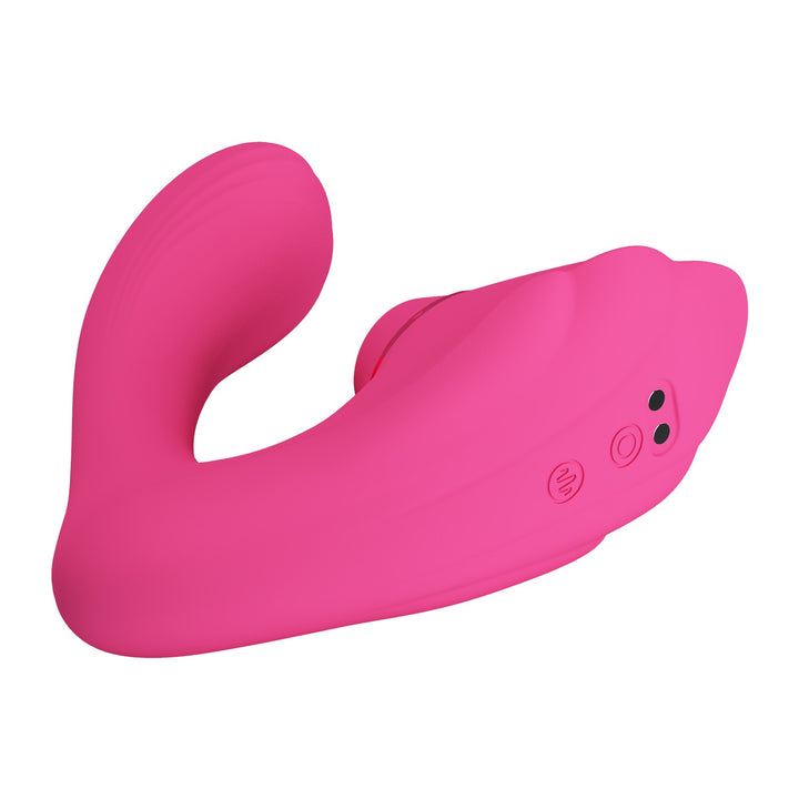 Pretty Love Nemo Rechargeable Vibrator with Clitoral Stimulator