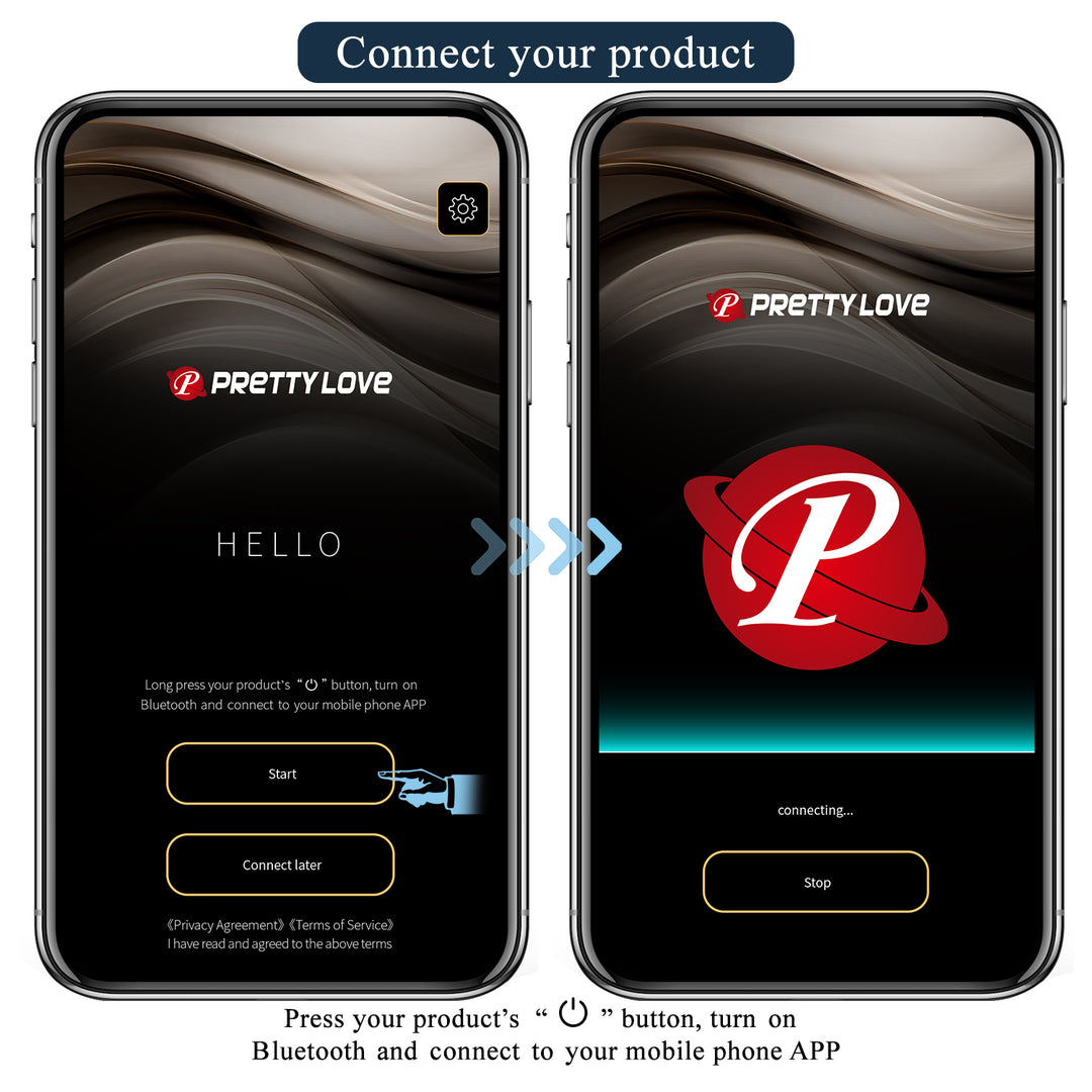 Pretty Love Anthony Wearable Anal Plug with App Control