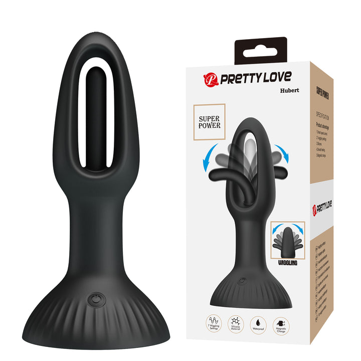 Pretty Love Hubert Super Power Wiggling Butt Plug