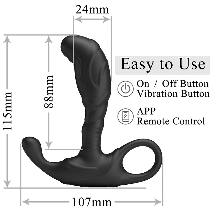 Pretty Love Andrew Vibrating Anal Wearable Vibrator