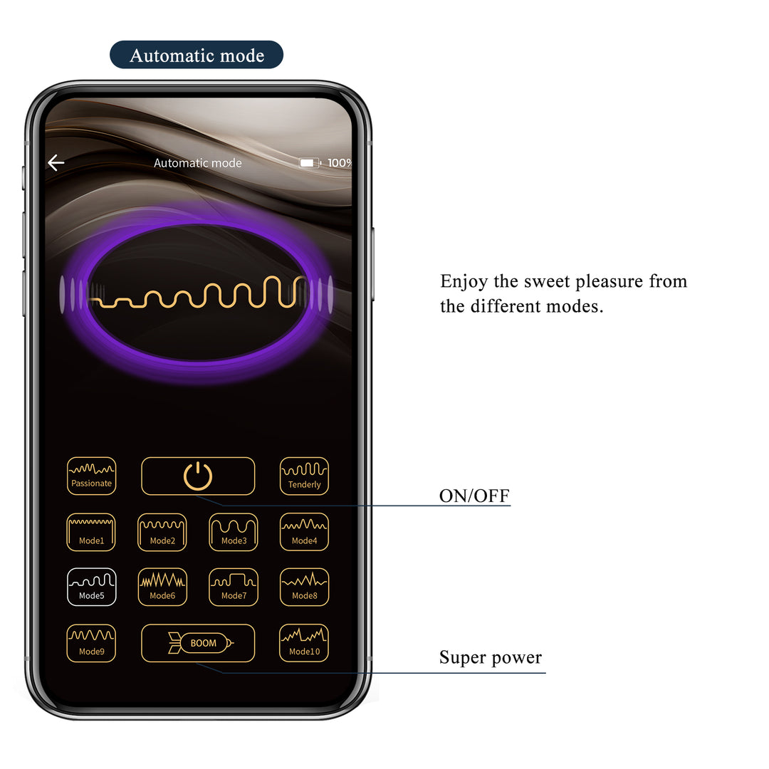 Pretty Love Andrew Vibrating Anal Wearable Vibrator