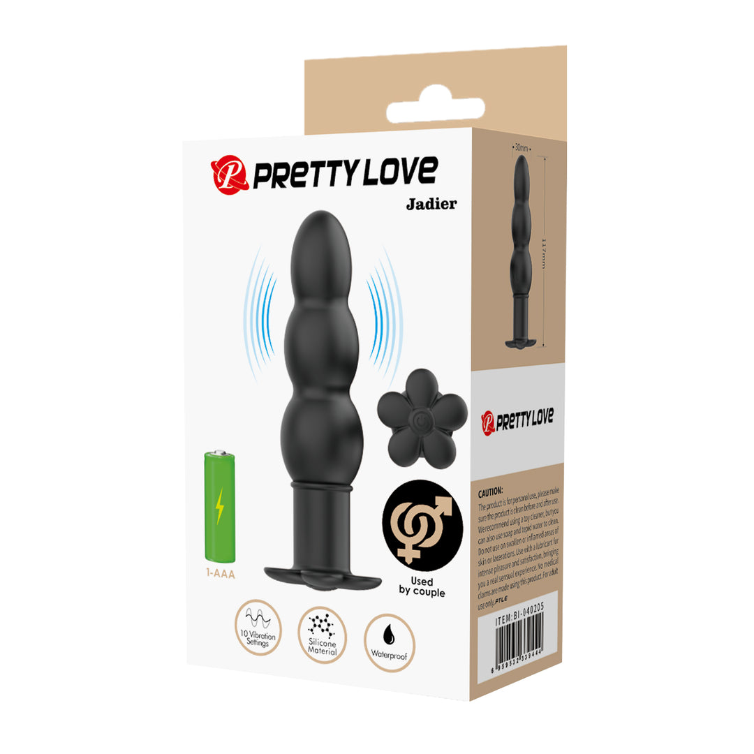 Pretty Love Jadier Vibrating Butt Plug