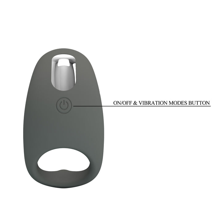 Pretty Love Master Ring Gemma Rechargeable Vibrating Cock Ring