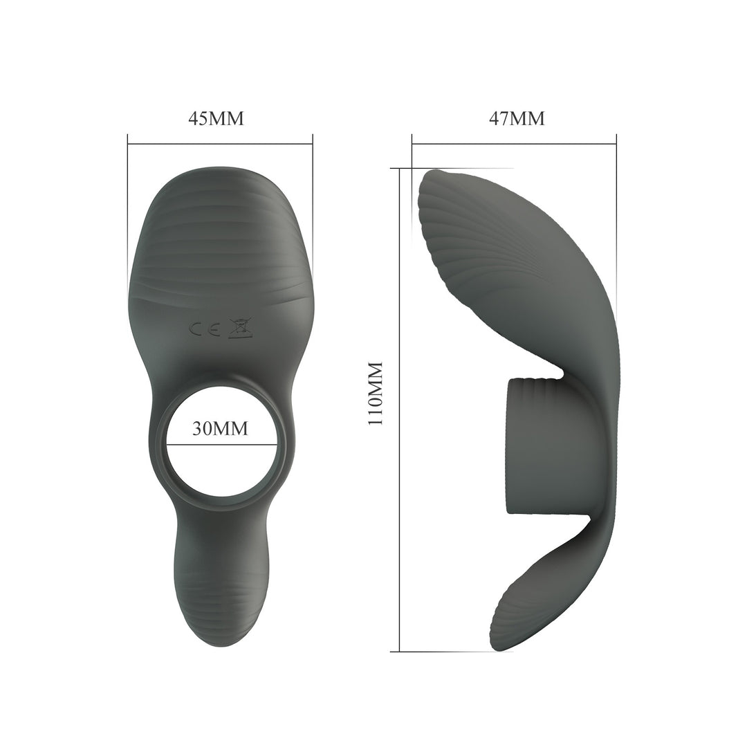 Pretty Love Master Ring Cumulus Rechargeable Vibrating Cock Ring - Vibrating Cockring - Melbourne - Australia