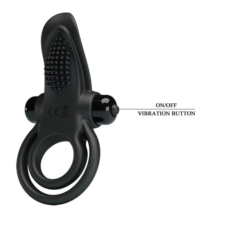 Pretty Love Vibrating Penis & Balls Ring