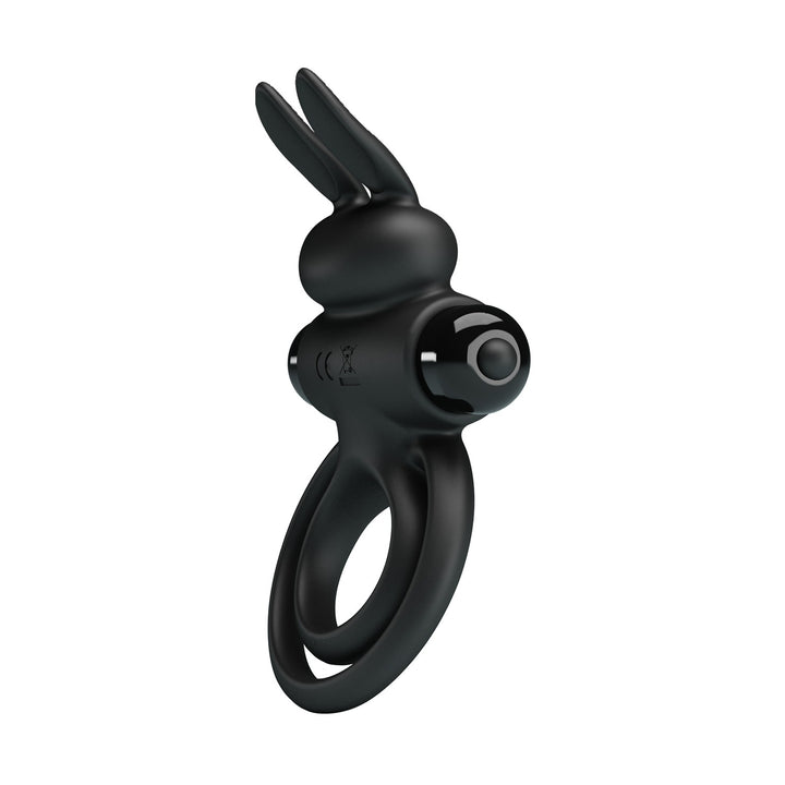 Pretty Love Vibrating Penis Ring III - Black