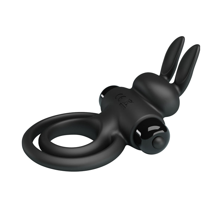 Pretty Love Vibrating Penis Ring III - Black