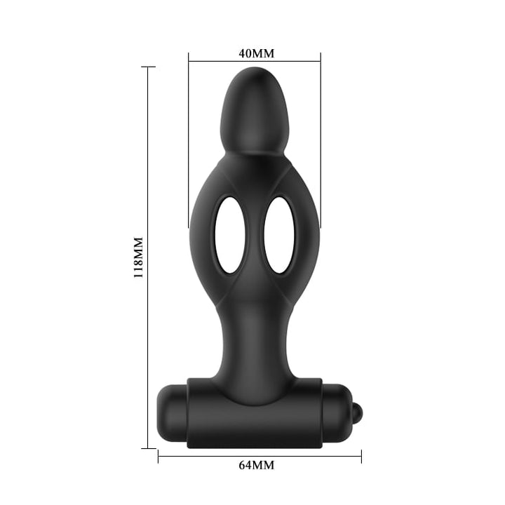 Mr Play Silicone Vibrating Anal Plug