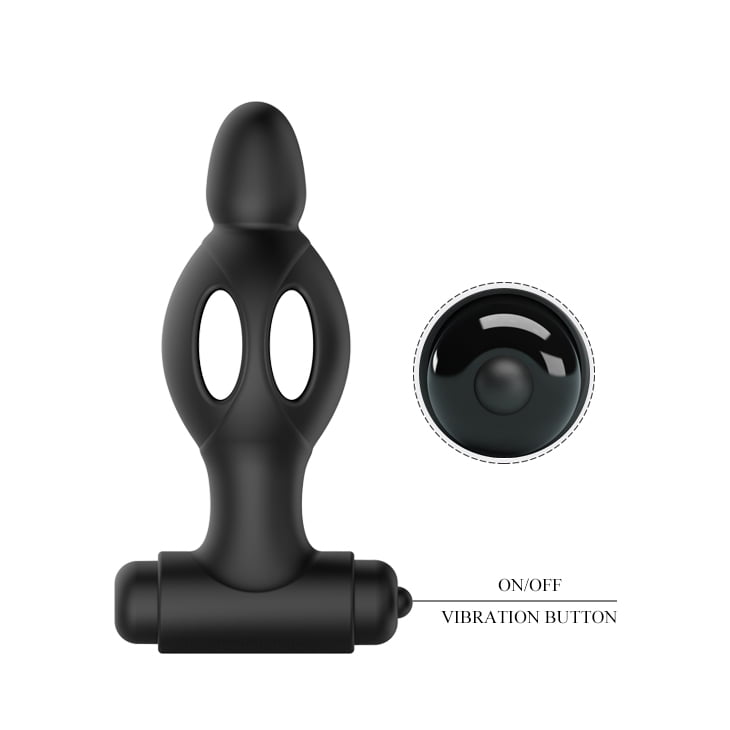 Mr Play Silicone Vibrating Anal Plug