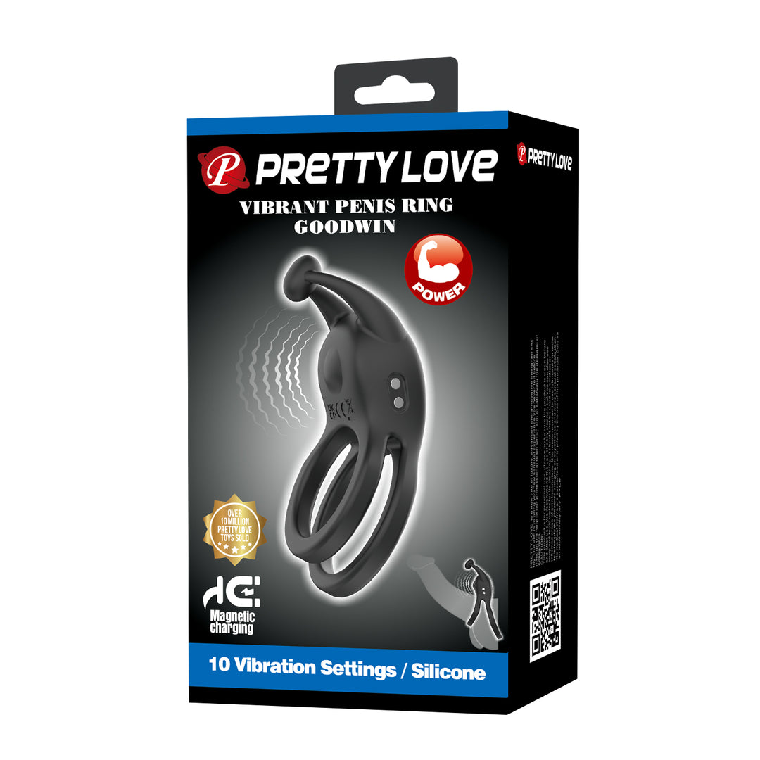 Pretty Love Goodwin Rechargeable Vibrating Cock Ring