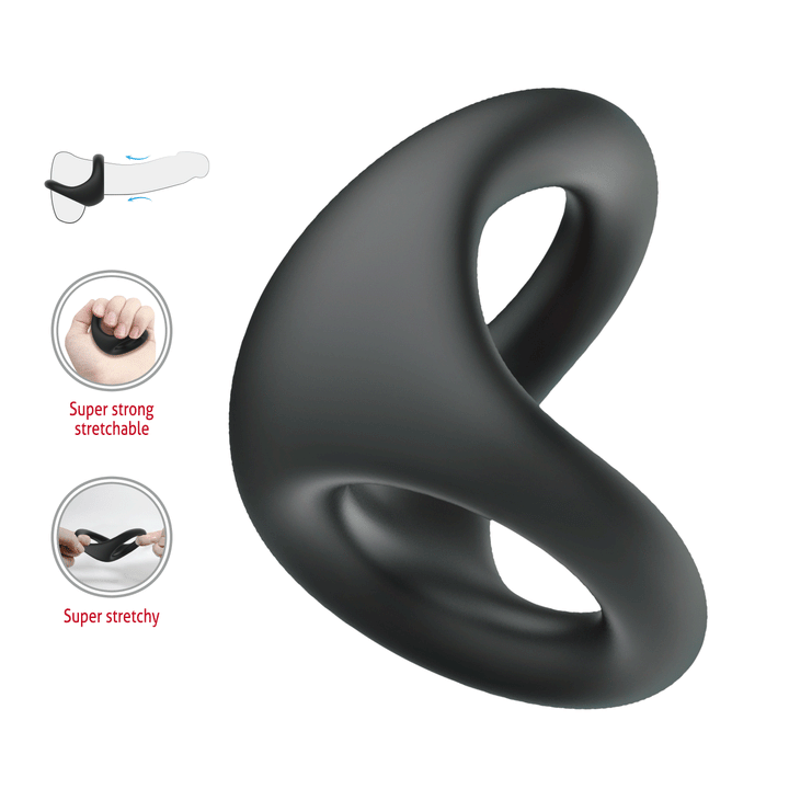 Crazy Bull Nestor Super Stretchy Ball Stretcher Cock Ring