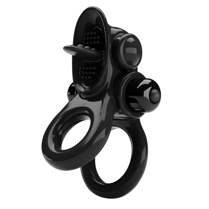 Pretty Love Passionate Cock Ring - Black