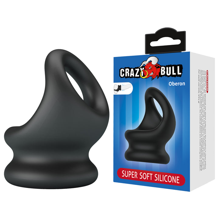 Crazy Bull Oberon Super Soft Silicone Cock & Ball Ring