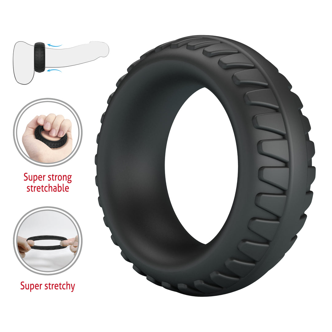 Crazy Bull Merritt Silicone Cock Ring