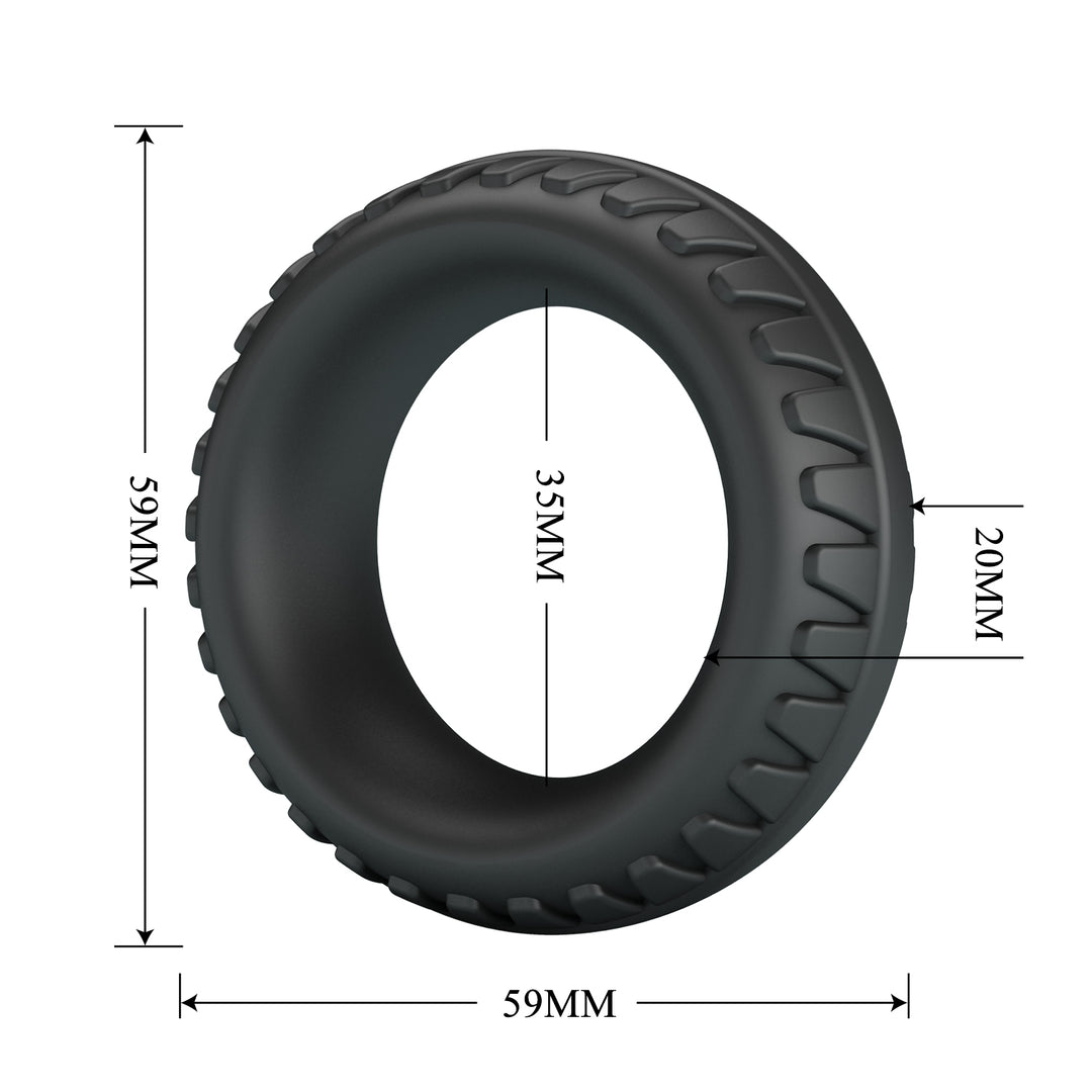 Crazy Bull Merritt Silicone Cock Ring