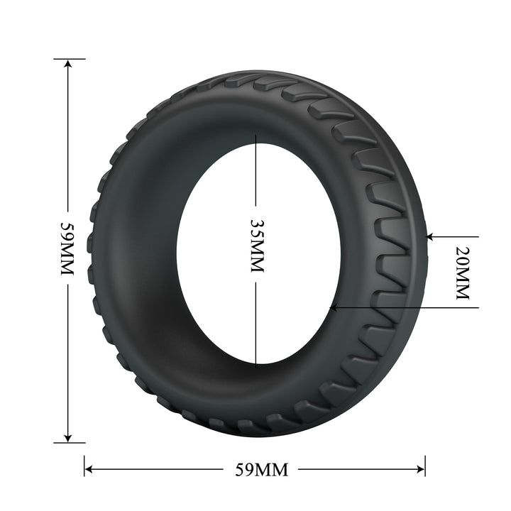 Crazy Bull Merritt Silicone Cock Ring