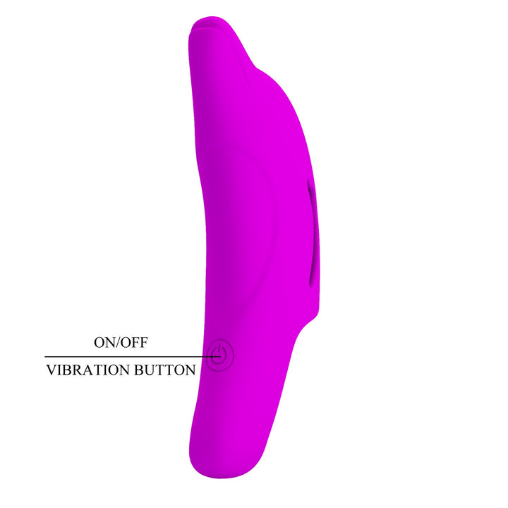 Pretty Love Delphini Honey Finger Vibrator - Purple