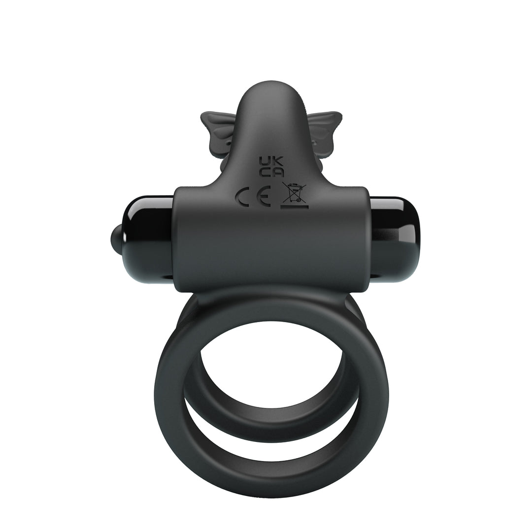 Pretty Love Passion Silicone Vibrating Penis & Ball Ring