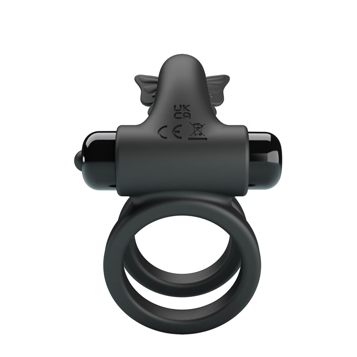 Pretty Love Passion Silicone Vibrating Penis & Ball Ring