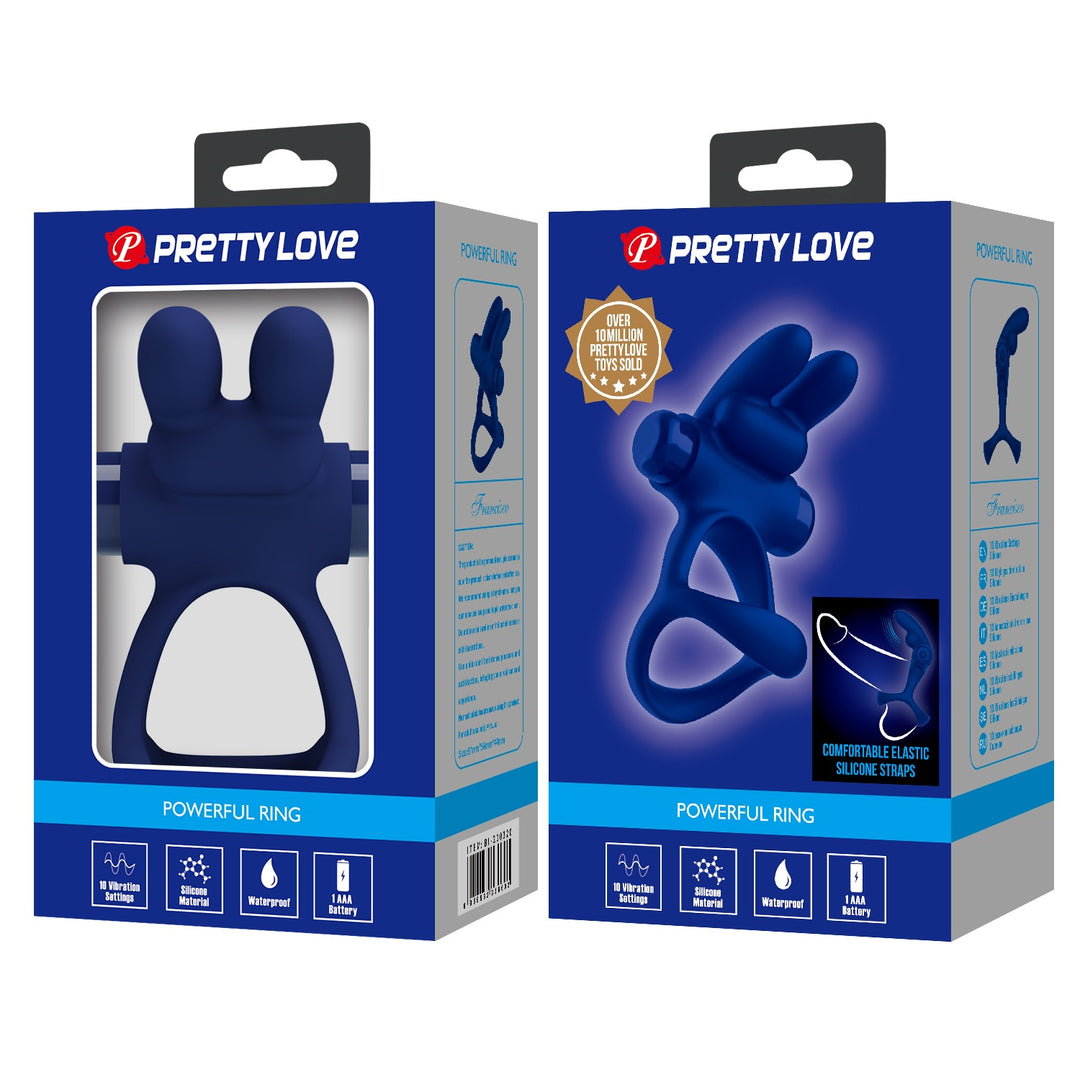Pretty Love Luchito Powerful Vibrating Cock Ring - Vibrating Cock Ring - Melbourne - Australia