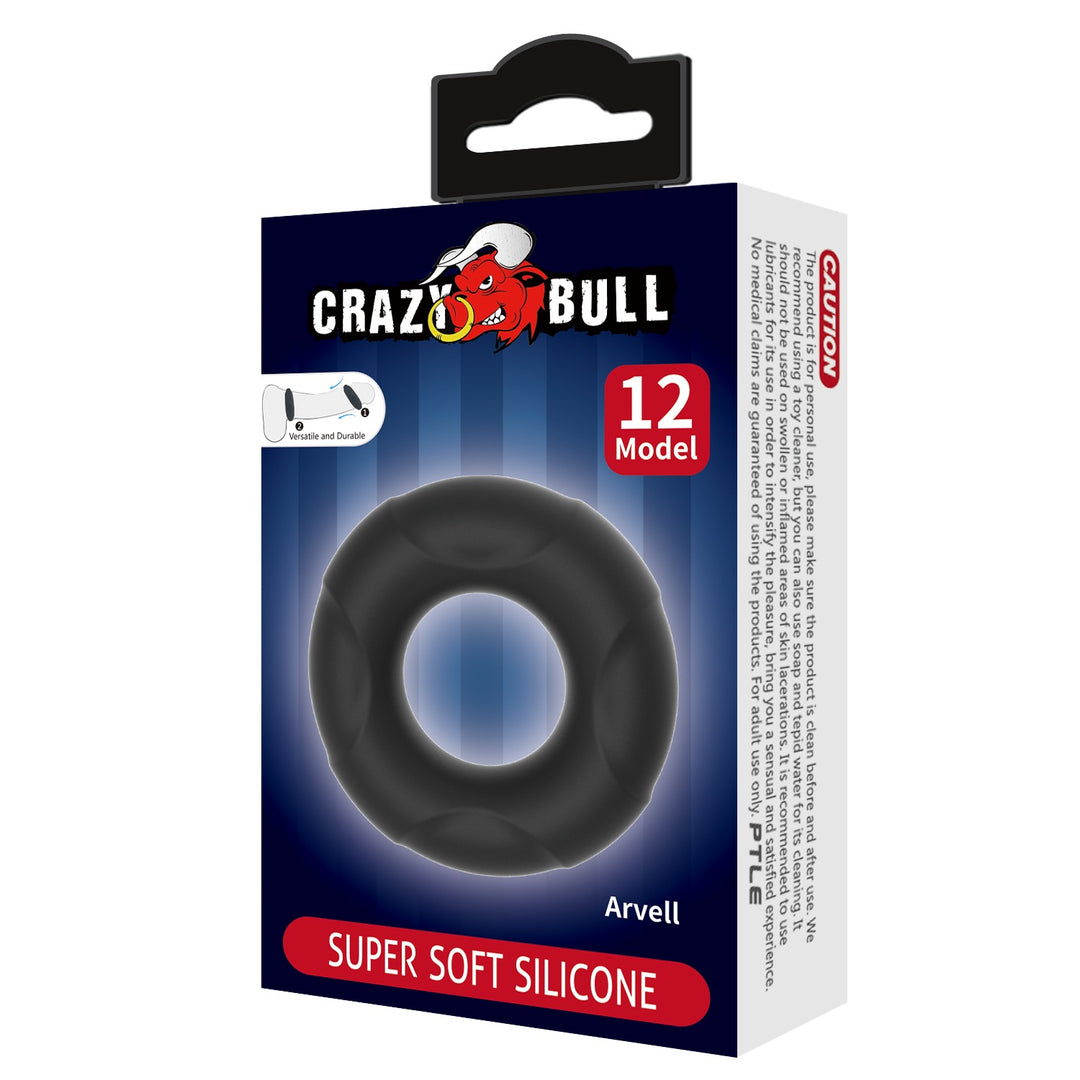 Crazy Bull Arvell Silicone Cock Ring - Cock Ring - Australia - Sexy Devil