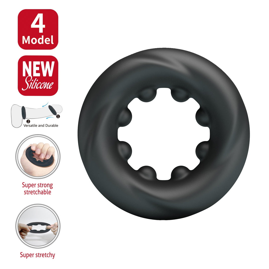 Crazy Bull Daquez Super Soft Silicone Cock Ring - Cock Ring - Australia - Sexy Devil