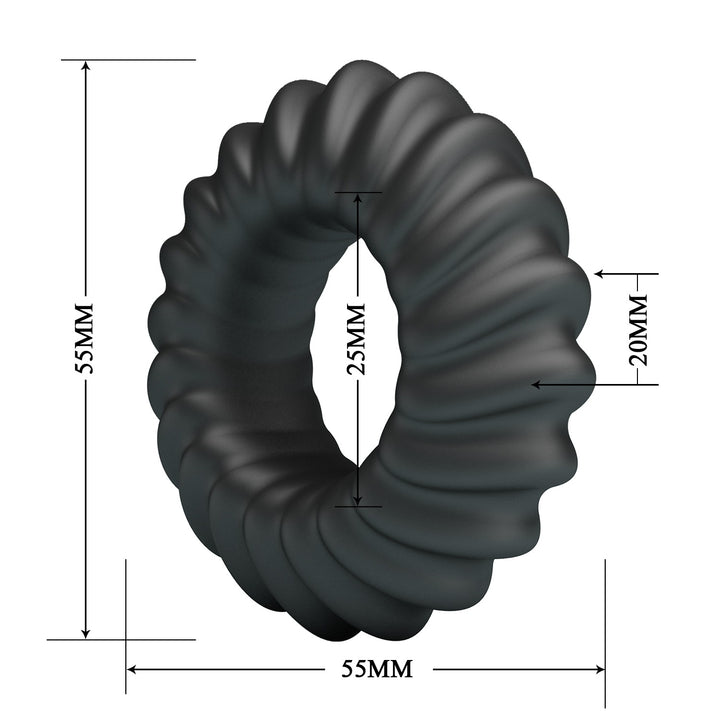 Crazy Bull Fitz Silicone Cock Ring - Cock Ring - Australia - Sexy Devil