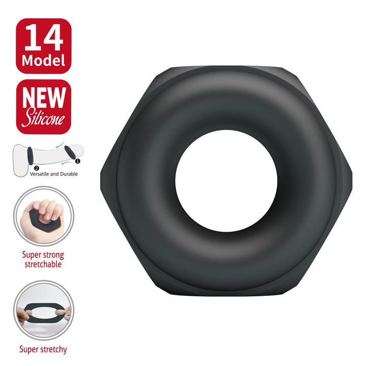 Crazy Bull Jarvius Super Soft Silicone Cock Ring - Cock Ring - Australia - Sexy Devil