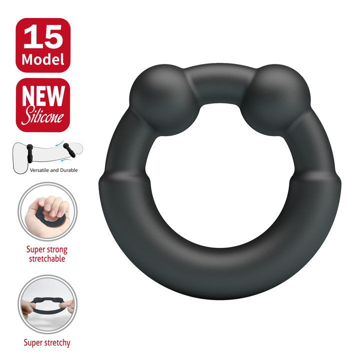 Crazy Bull Meco Silicone Cock Ring - Cock Ring - Australia - Sexy Devil