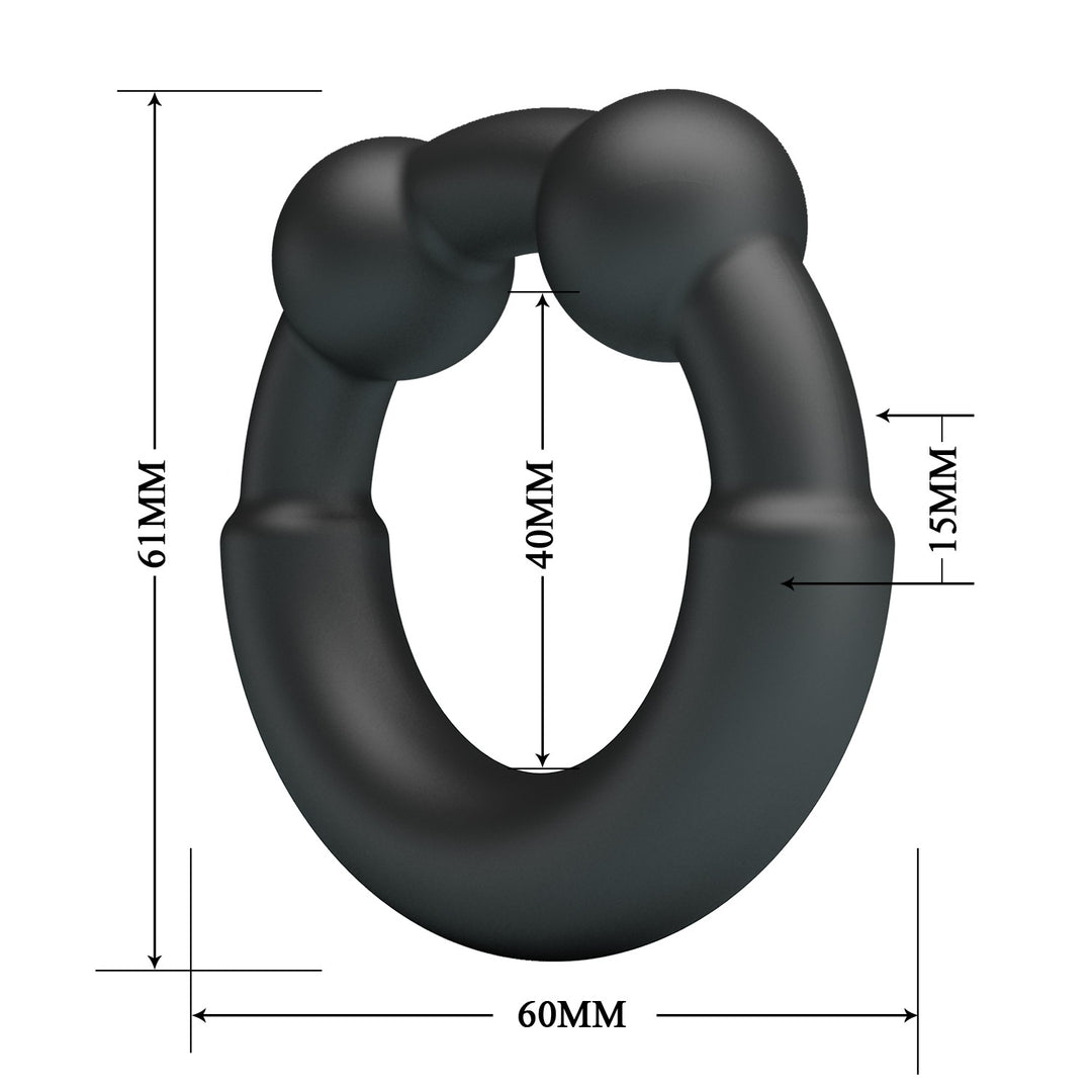 Crazy Bull Meco Silicone Cock Ring - Cock Ring - Australia - Sexy Devil