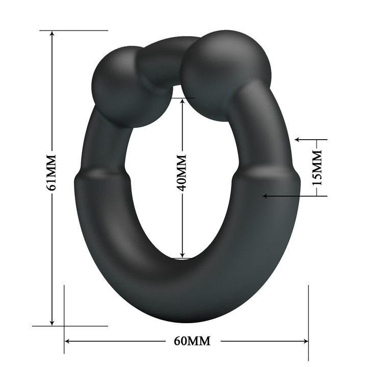 Crazy Bull Meco Silicone Cock Ring - Cock Ring - Australia - Sexy Devil