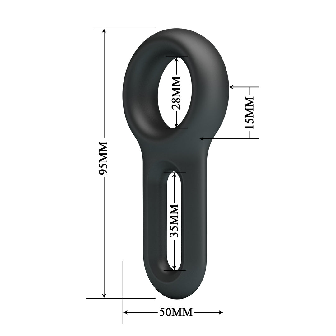 Crazy Bull Oniel Cock & Ball Ring Silicone Cock Ring
