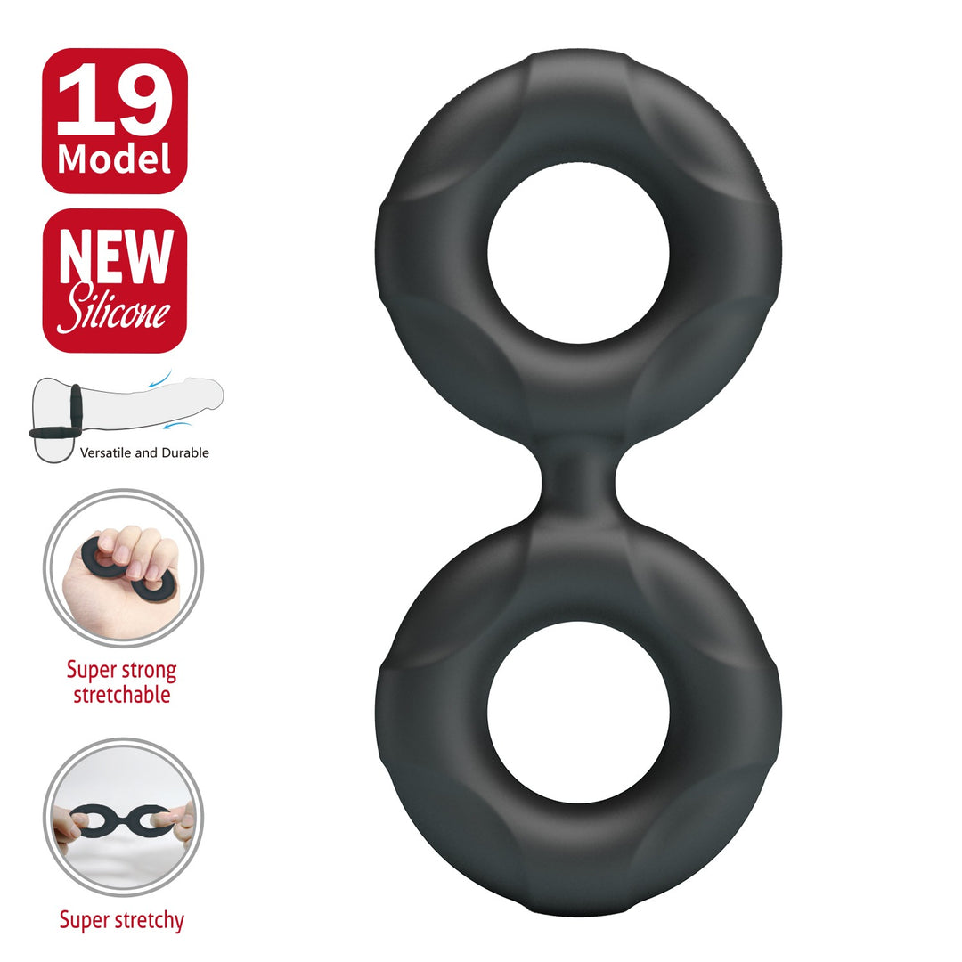Crazy Bull Radwan Silicone Cock Ring - Cock Ring - Australia - Sexy Devil