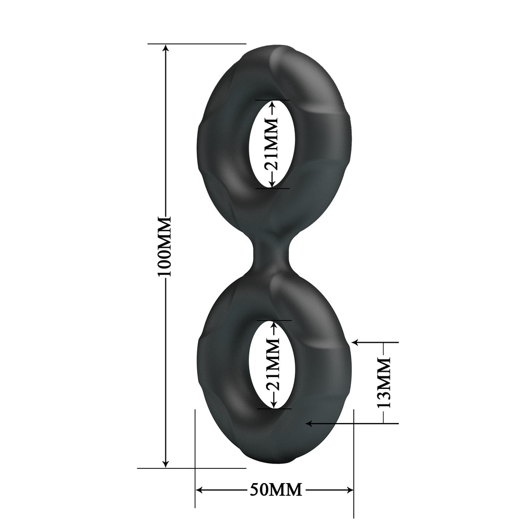 Crazy Bull Radwan Silicone Cock Ring - Cock Ring - Australia - Sexy Devil