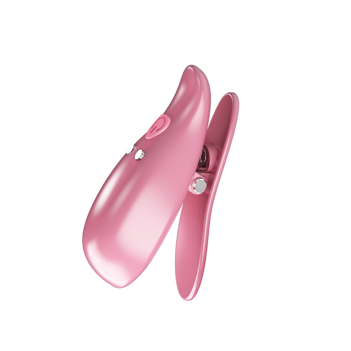 Pretty Love Leaf Vibrating Rechargeable Nipple Clamps