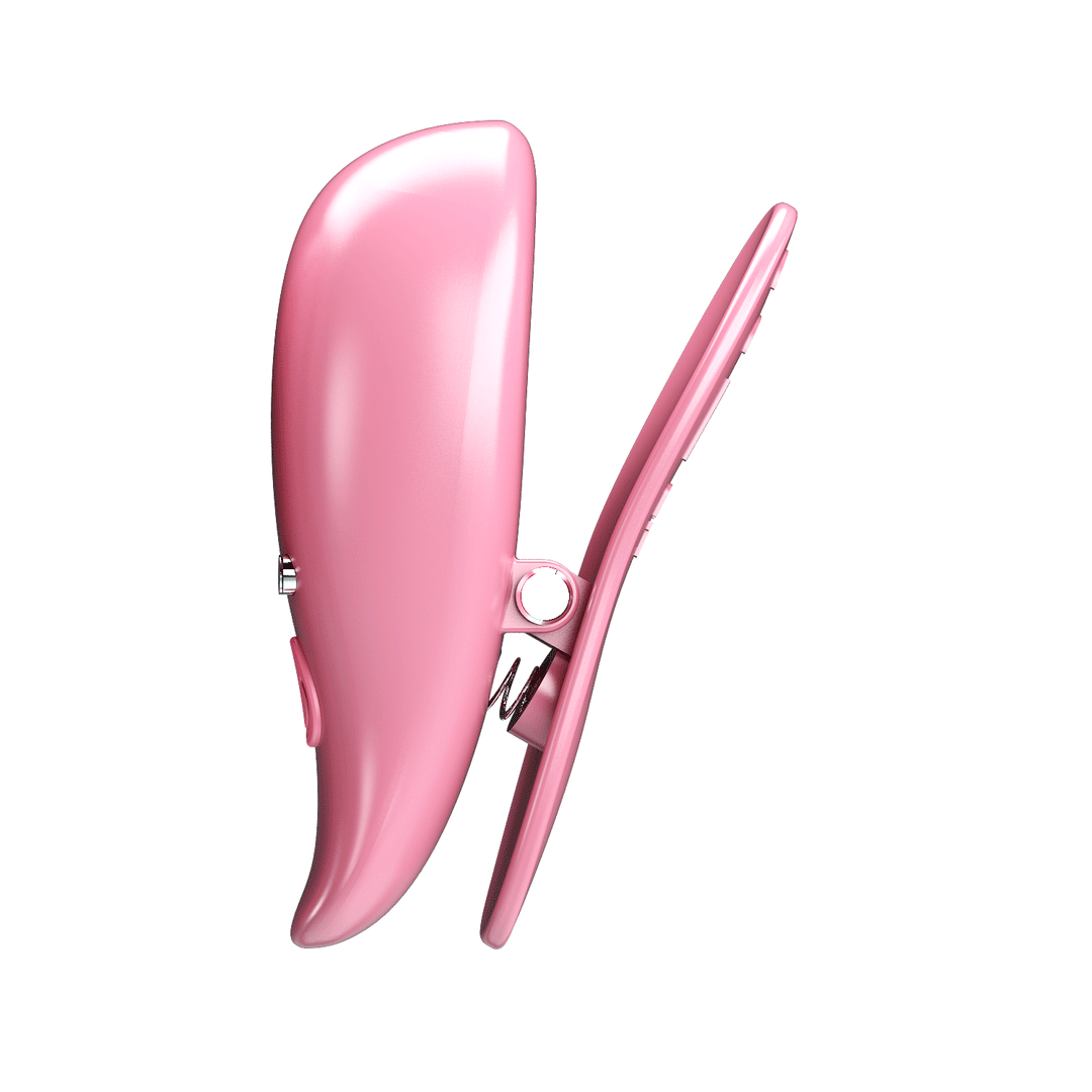 Pretty Love Leaf Vibrating Rechargeable Nipple Clamps