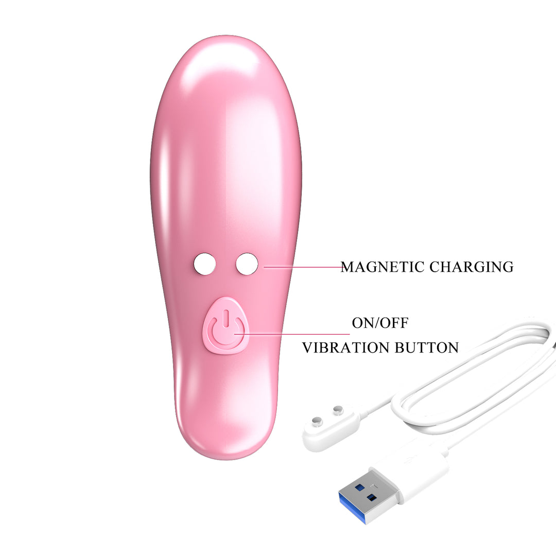 Pretty Love Leaf Vibrating Rechargeable Nipple Clamps