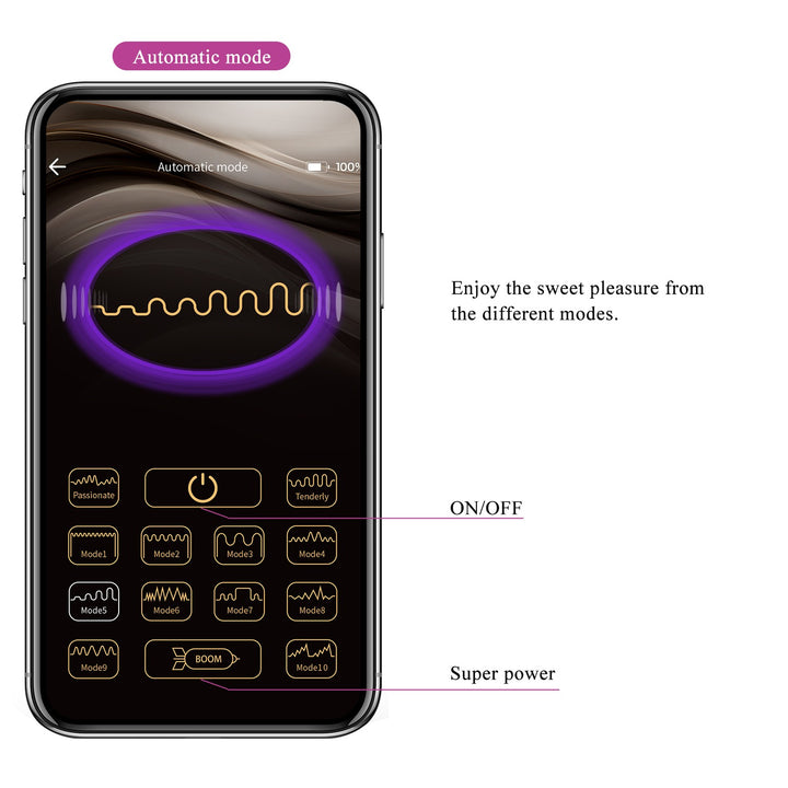Pretty Love Billy G-Spot Wearable Vibrator with App Control