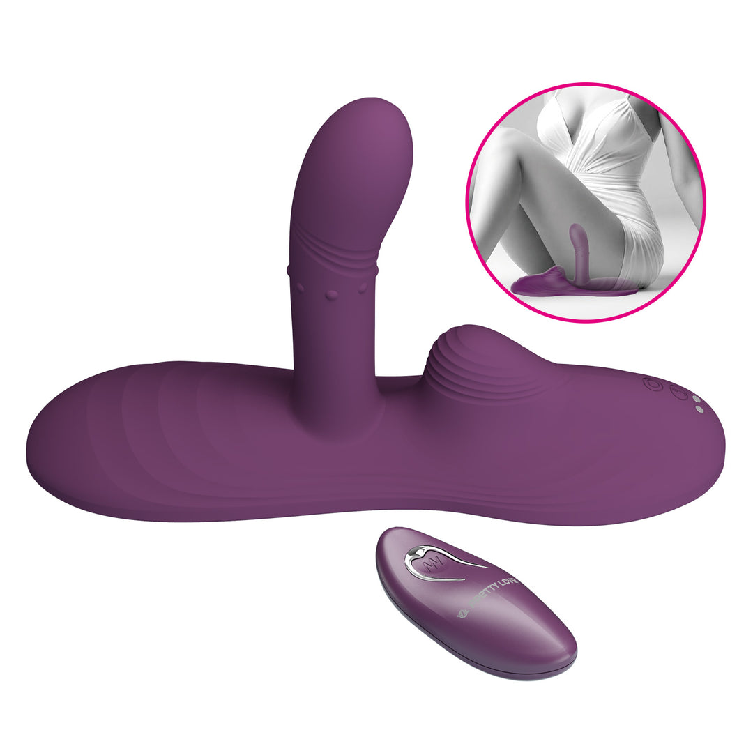 Pretty Love Luka Heating & Vibrator Pad with Remote Control
