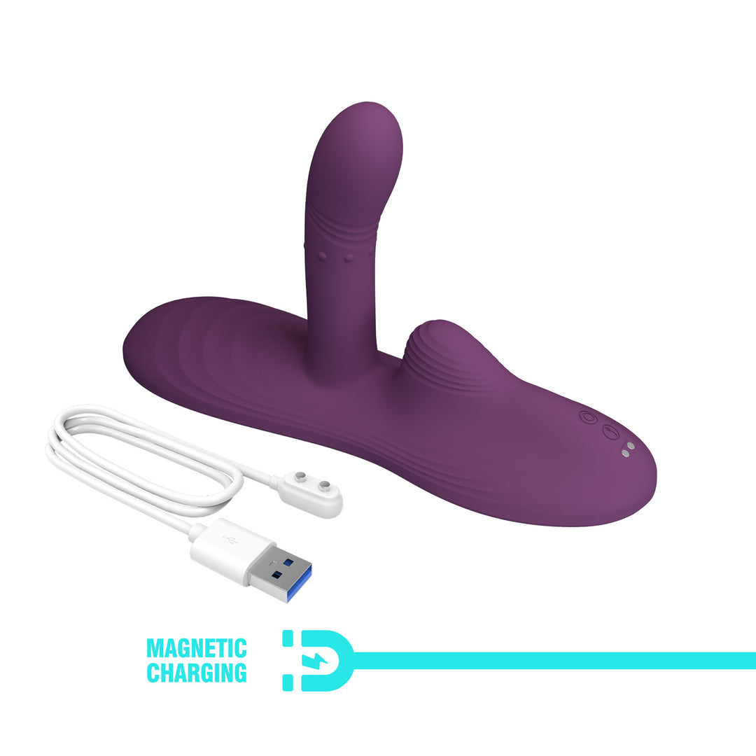 Pretty Love Luka Heating & Vibrator Pad with Remote Control