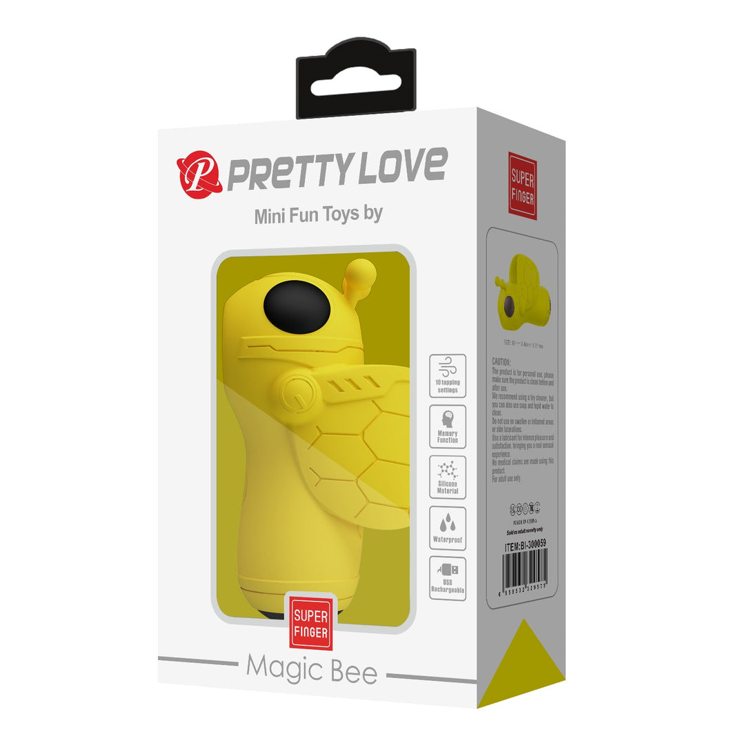 Pretty Love Magic Bee Finger Vibe - Finger Vibe - Australia - Sexy Devil