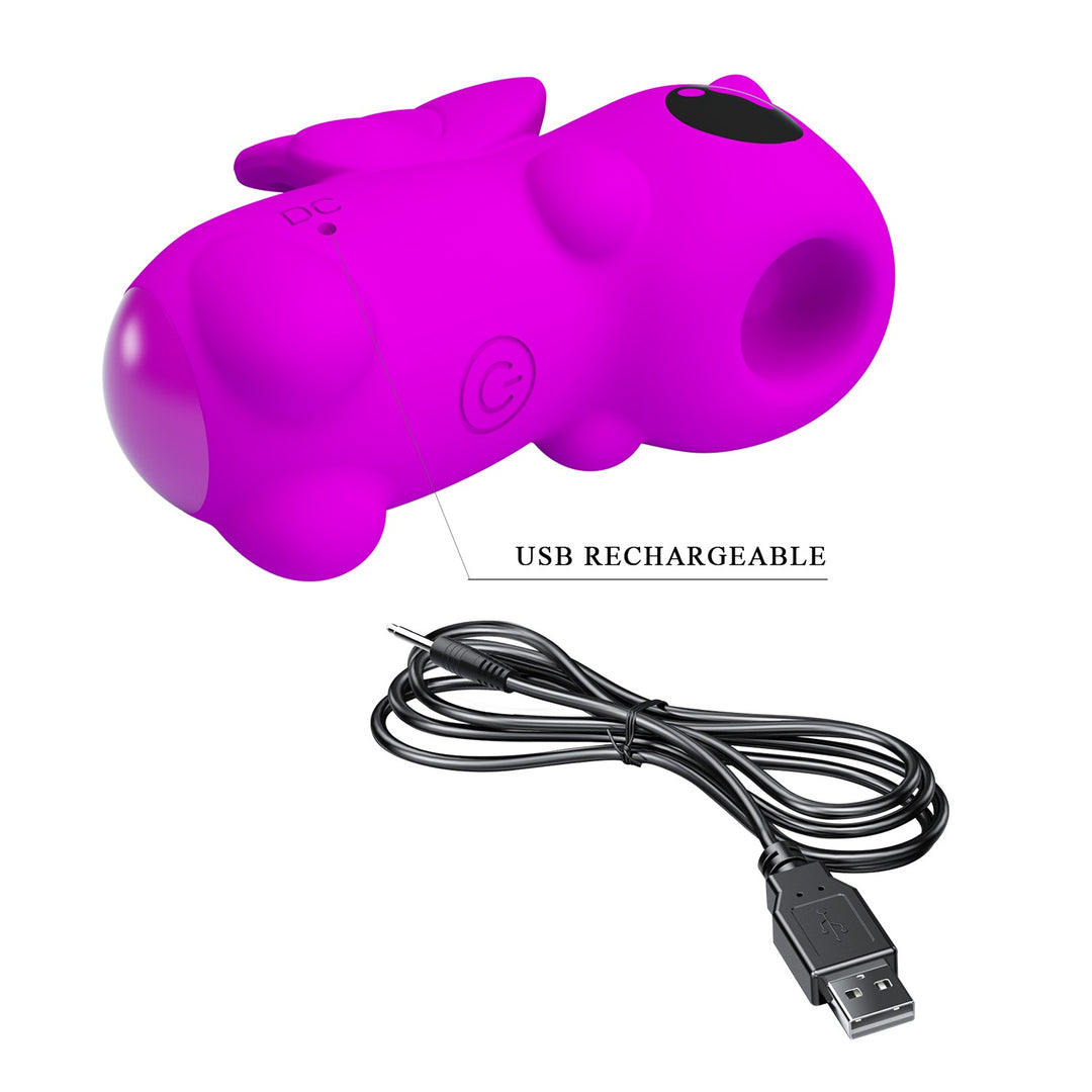 Pretty Love Magic Unicorn Finger Suction Vibe - Finger Vibe - Australia - Sexy Devil